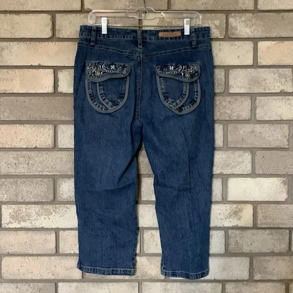 3for$20 jeans size 8 cropped